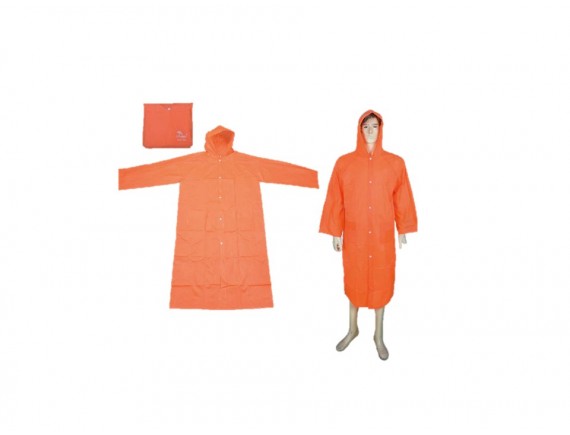 เสื้อกันฝน(ชุดโค้ท)แบบจราจร รุ่น 30-RG002 สีส้ม