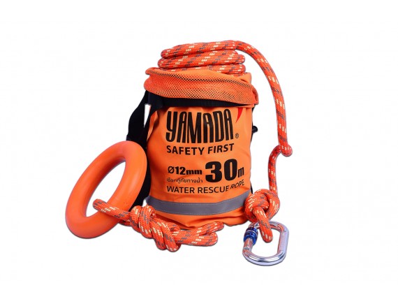 ชุดเชือกกู้ภัยทางน้ำ 12mm x 30m YAMADA