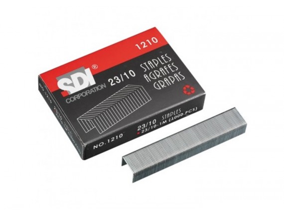 ลวดเย็บกระดาษ SDI 1210 (No.23/10) 6 กล่อง