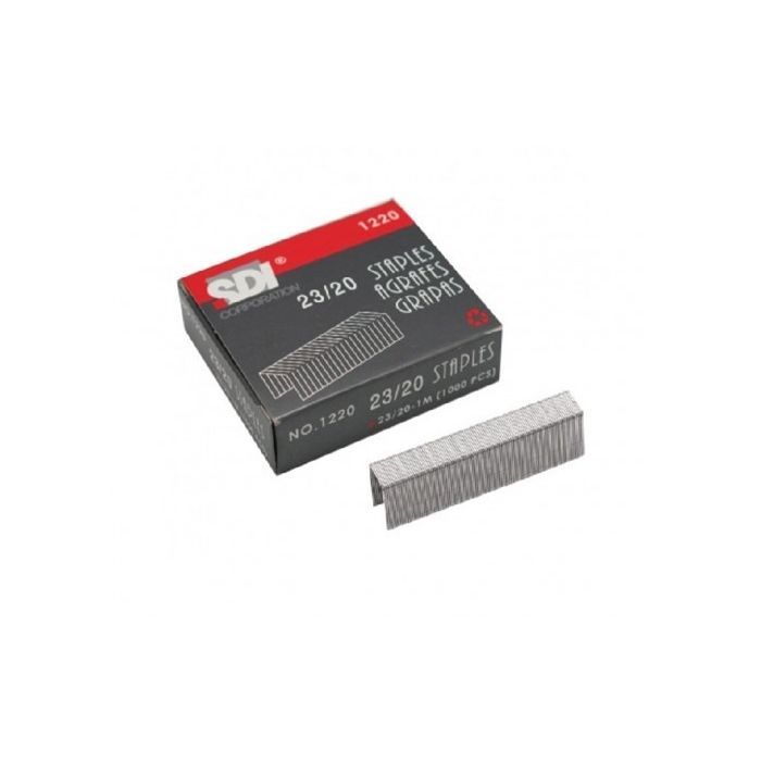 ลวดเย็บกระดาษ SDI 1220 (No.23/20) 6 กล่อง