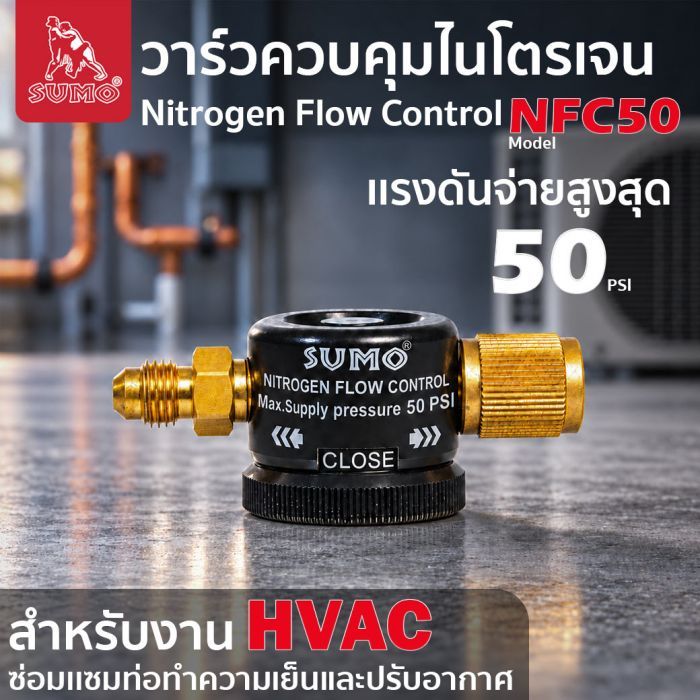 วาล์วควบคุมไนโตรเจน รุ่น NFC-50