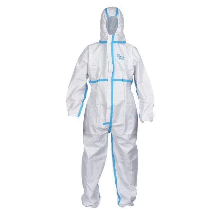 ชุดกันสารเคมี ทางการแพทย์ สีขาว รุ่น 465 Size M