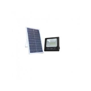 LED SOLAR FLOOD LIGHT 40W โคมไฟส่องบริเวณโซล่า แบบแยกแผงโซล่า พร้อมเซนเซอร์และรีโมทคอนโทรล