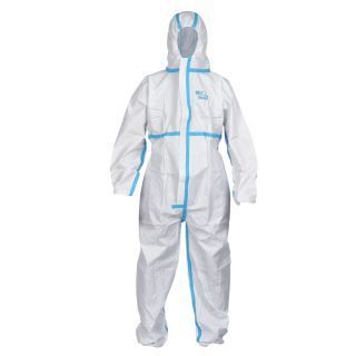 ชุดกันสารเคมี ทางการแพทย์ สีขาว รุ่น 465 Size M