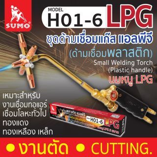 Small Welding Torch H01-6 (ด้ามเชื่อมพลาสติก)