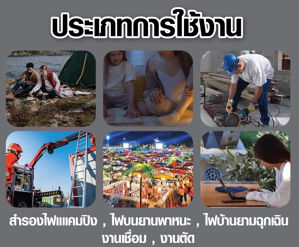 วิธีการใช้งาน เครื่องปั่นไฟเบนซิน 7.2KW SUMO 220V