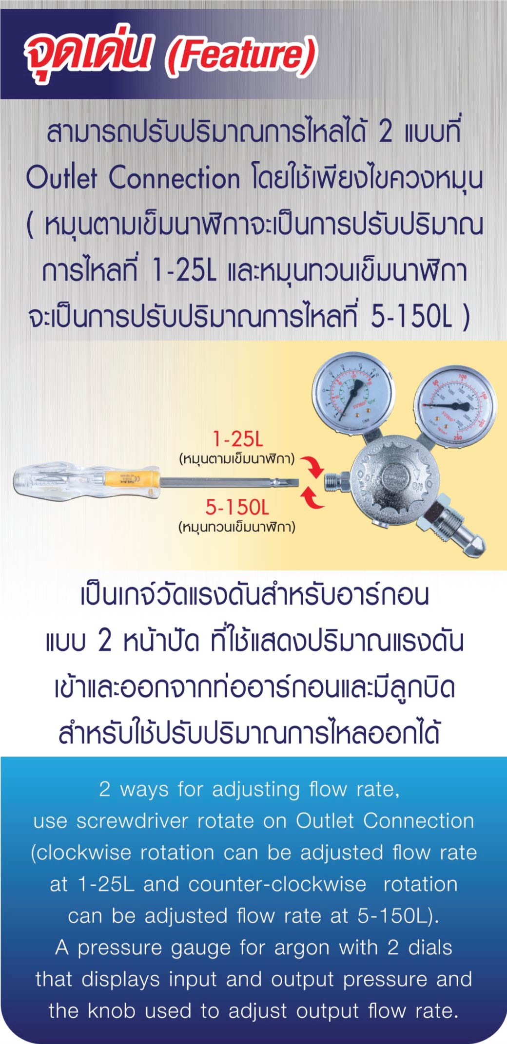 เกจ์ปรับแรงดันลม