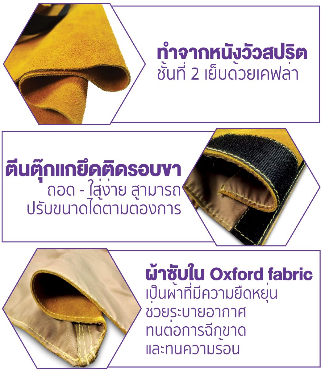 ปลอกขากันสะเก็ด รุ่น CS-002 YAMADA