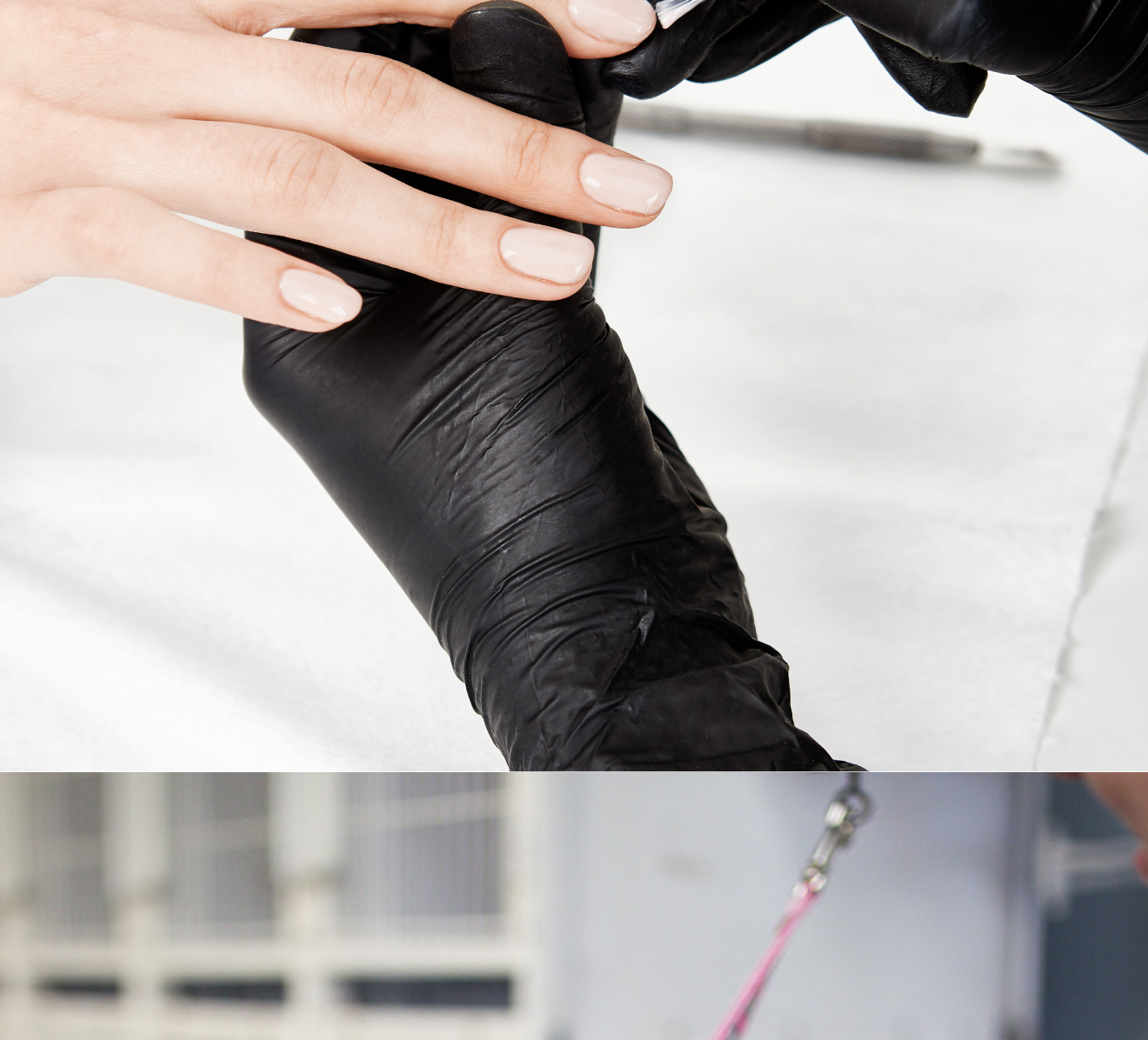 ถุงมือยาง ไนไตร สีดำ YAMADA ไซส์ S, M, L