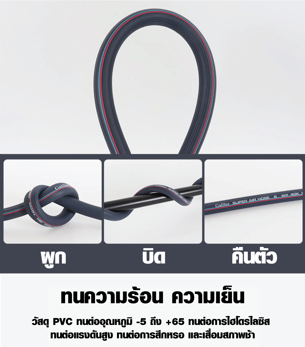 สายลมเดี่ยว PVC