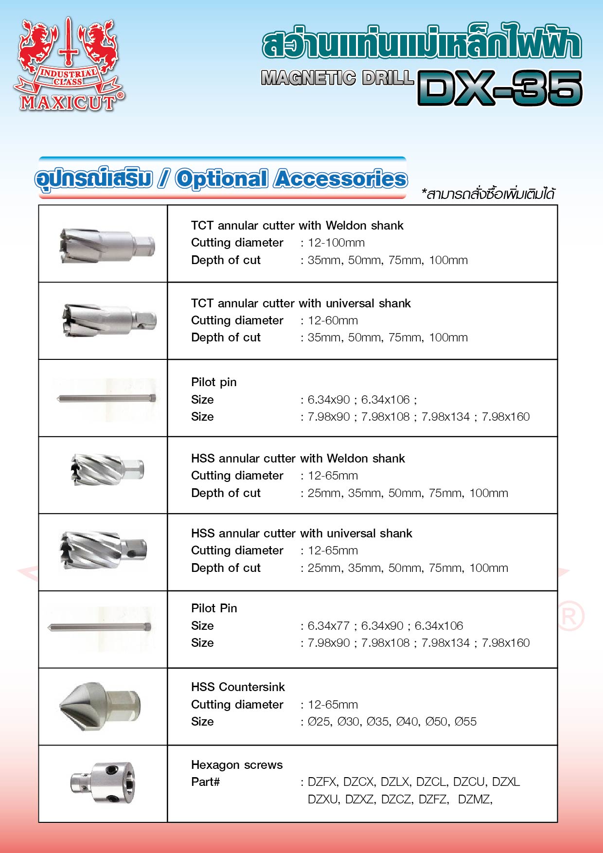 วิธีใช้งาน สว่านแท่นแม่เหล็กไฟฟ้า รุ่น DX-35 SUMO