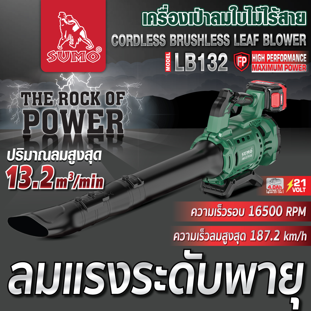 เครื่องเป่าใบไม้ไร้สาย